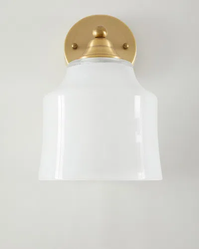Jamie Young Traditional Glass Sconce In Gold