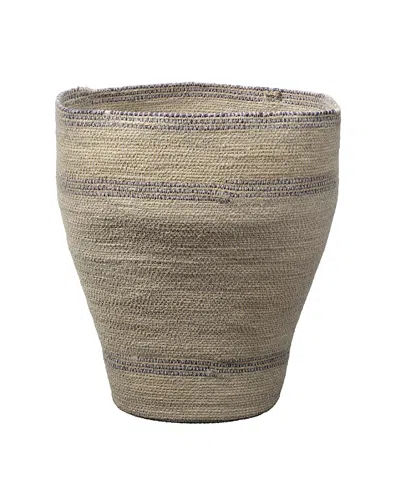 Jamie Young Trophy Seagrass Decorative Basket In Brown