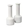 Jamie Young Trumpet Candlesticks, Set Of 2 In White