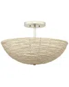 Jamie Young Tsunami Semi Flush Mount
