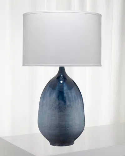 Jamie Young Twilight Table Lamp In Blue