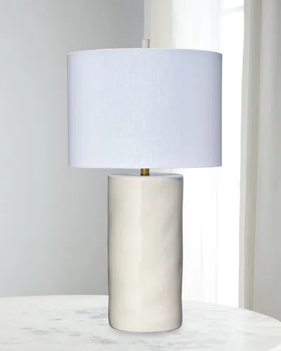 Jamie Young Undertow Table Lamp In Cream