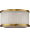 Jamie Young Upsala Alabaster Flush Mount