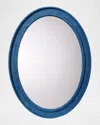 Jamie Young Valley Wall Mirror In Blue