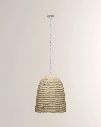 Jamie Young Waterfront Pendant In Off White