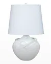 Jamie Young Wesley Table Lamp In White Glass