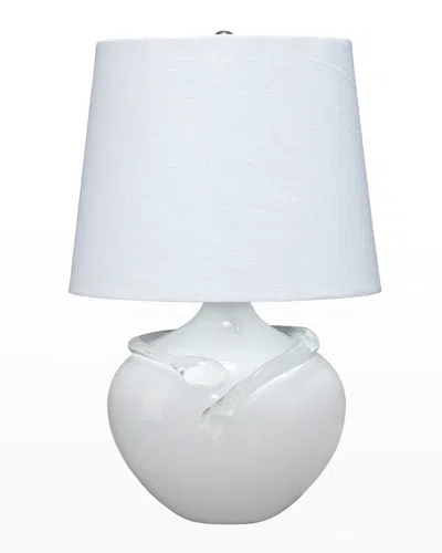 Jamie Young Wesley Table Lamp In White Glass
