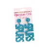 Jamie's Jems Design Ice Spurs Acrylic Earrings In Blue In Blue