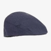 JAMIKS BOYS NAVY BLUE ORGANIC COTTON FLAT CAP