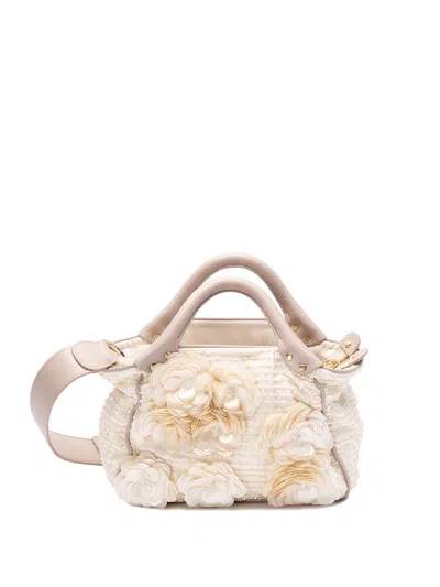 Jamin Puech `sequin Garden` Bag In Beige