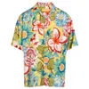 Jams World Men's Retro Button Down Shirt In Riesling In Multi