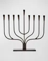 Jan Barboglio Cast Iron Menorah In Natural