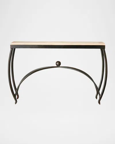 Jan Barboglio Chapel Entrance Table In Black