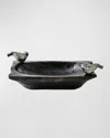 Jan Barboglio Chiquito Batea Bird Bath In Natural