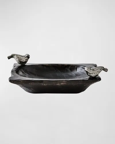 Jan Barboglio Chiquito Batea Bird Bath In Natural