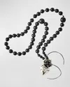 Jan Barboglio Corazon D'noche Blessing Beads In Nickel