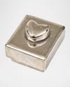 Jan Barboglio El Corazon Iron Box In Nickel
