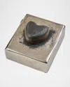 Jan Barboglio El Corazon Iron Box In Nickel Natural