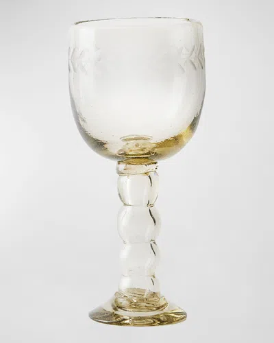 Jan Barboglio Glorieta Stemmed Wine Glass In Transparent
