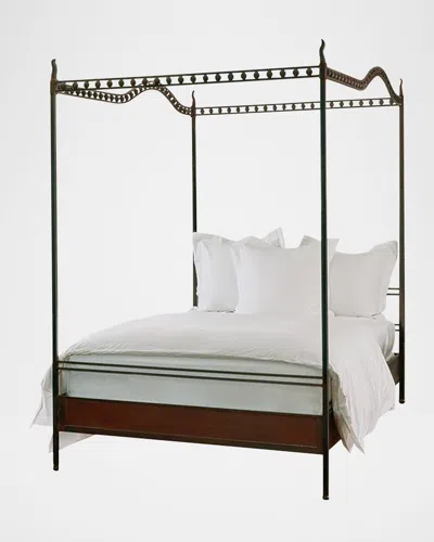 Jan Barboglio King Canopy Bed In Brown