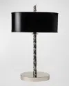 Jan Barboglio La Reata De Mesa Lamp In Nickel