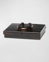 Jan Barboglio La Suerte Box With Two Decks Of Playing Cards In Natural