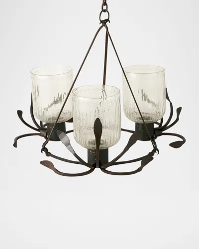 Jan Barboglio Libertad 3-light Chandelier, 36" In Black