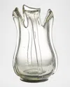 Jan Barboglio Mini 4 Arm Vase In Clear