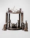 Jan Barboglio Navidad Nativity Set In Natural