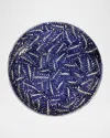 Jan Barboglio Palma Azul Platter In Azure
