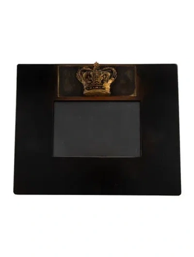 Pre-owned Jan Barboglio Wrought Iron Picture Frame In Brown