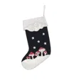 Jan Constantine Embroidered Mushroom Stocking