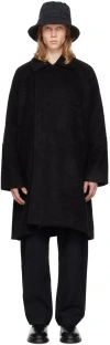 Jan-jan Van Essche Black #30 Coat In Black