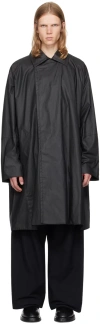 Jan-jan Van Essche Black #30 Coat In Off Black