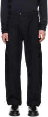 Jan-jan Van Essche Black #82 Trousers In Black