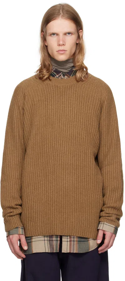 Jan-jan Van Essche Brown #42 Sweater In Natural