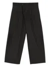 Jan-jan Van Essche Cotton Trousers In Black