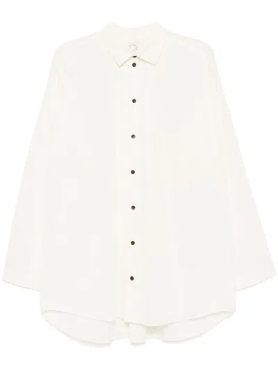 Jan-jan Van Essche Long-sleeved Shirt In White