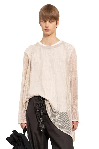 Jan-jan Van Essche Man Beige Knitwear