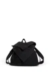 Jan-jan Van Essche Man Black Crossbody Bags In Black