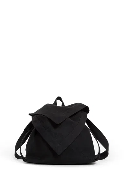 Jan-jan Van Essche Man Black Crossbody Bags