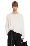 Jan-jan Van Essche Man Off-white T-shirts & Tank Tops In Off-white