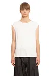 Jan-jan Van Essche Man Off-white T-shirts & Tank Tops In Off-white