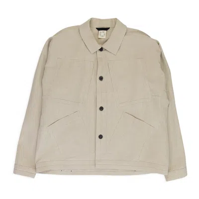 Jan-jan Van Essche Natural Denim Jacket In Neutral