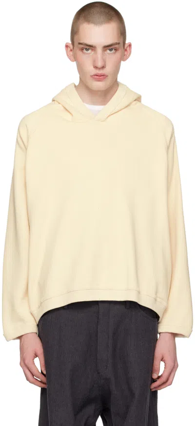 Jan-jan Van Essche Off-white O-project Hoodie In Kinari