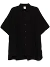 Jan-jan Van Essche Short-sleeved Shirt In Black