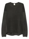 Jan-jan Van Essche Striped T-shirt In Brown
