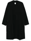 Jan-jan Van Essche Striped Tunic Shirt In Black