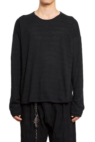 Jan-jan Van Essche Jan Jan Van Essche T-shirts & Tank Tops In Black