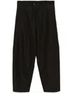 Jan-jan Van Essche Tapered-leg Trousers In Grey